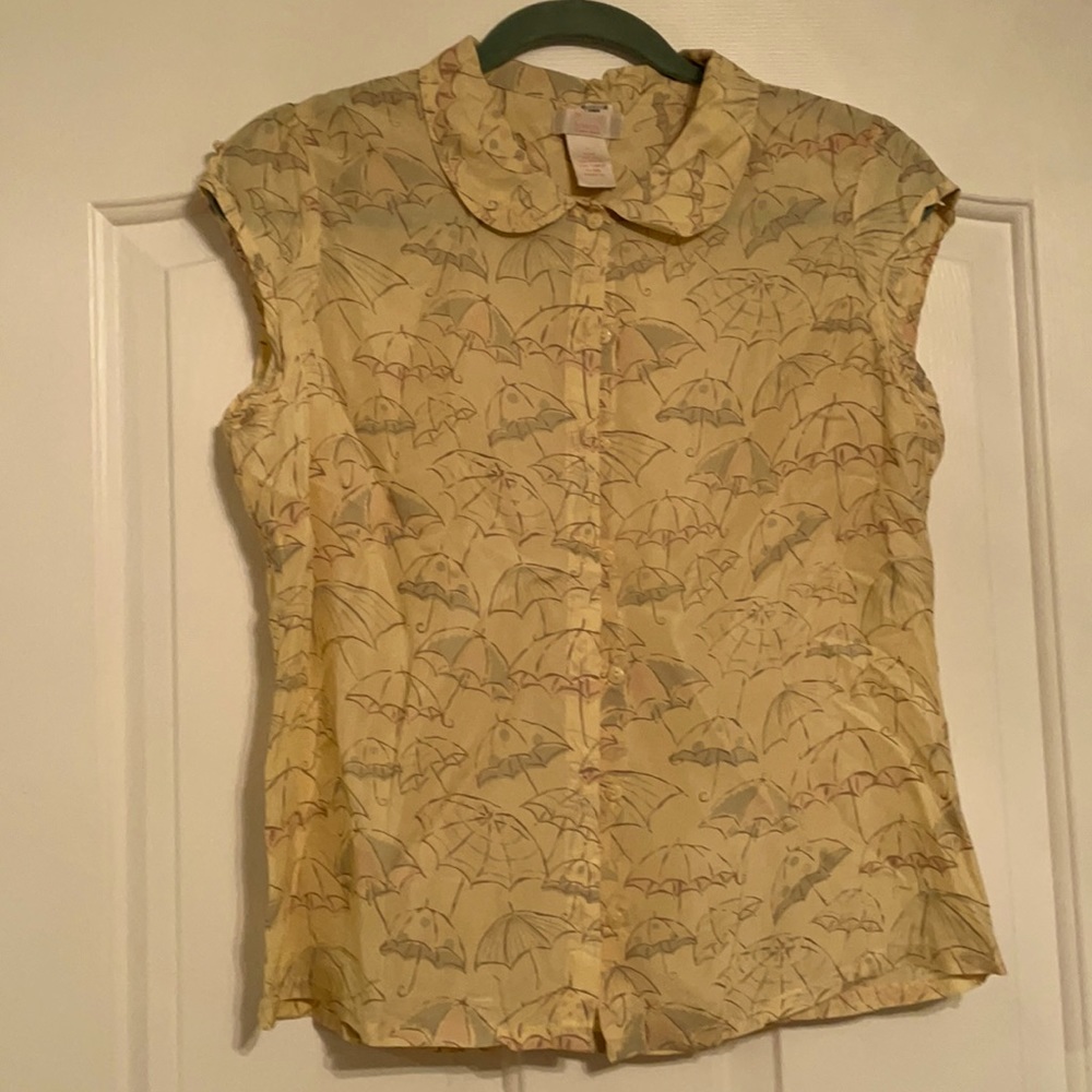 Frenchi brand silk blouse